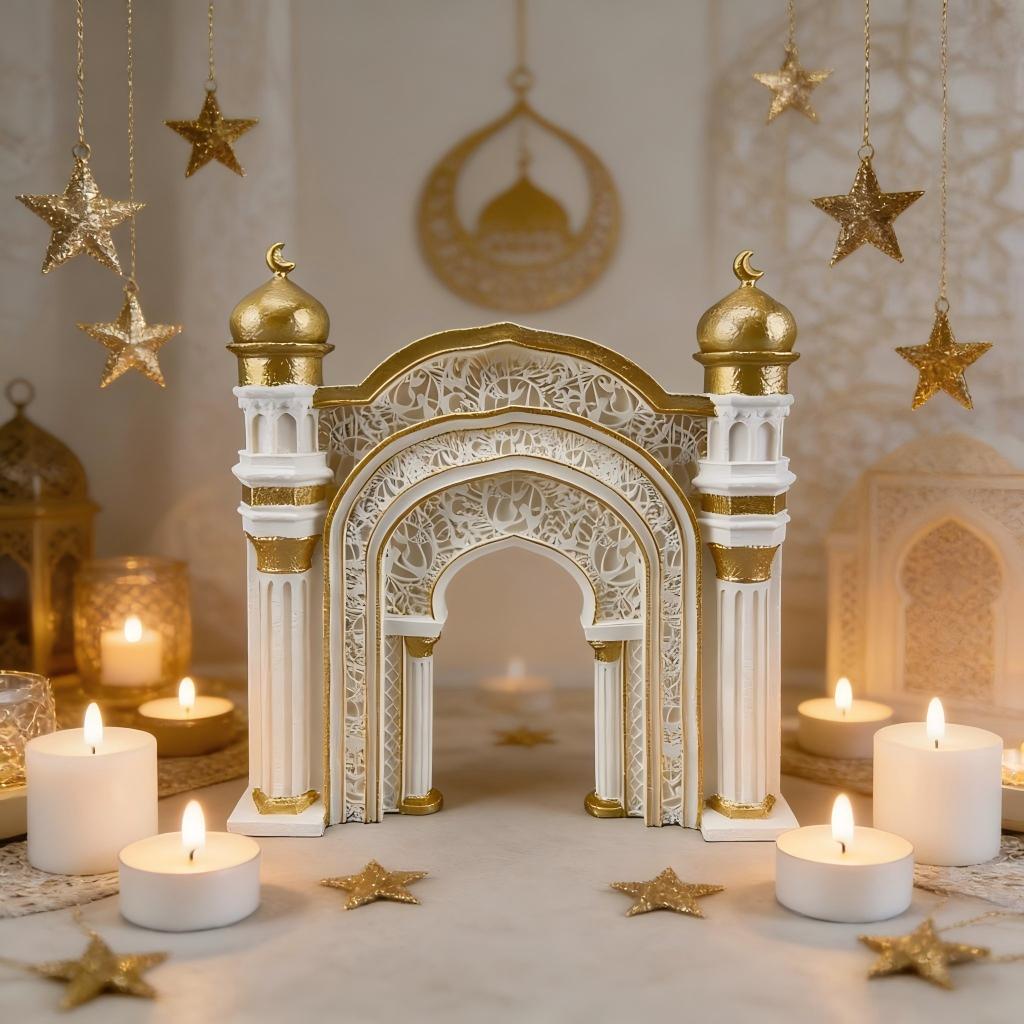 Home Decor Ramadan - Islamic Ramadan Decor Mosque Arch Ornament
