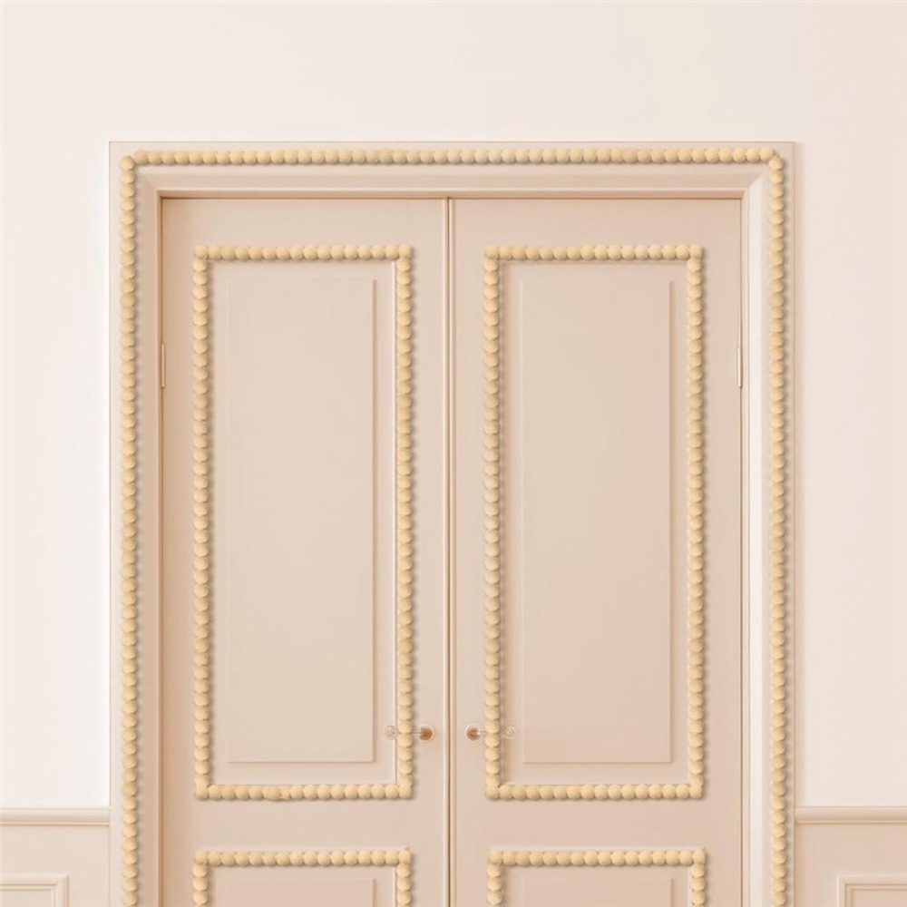 10ft Wood Color Bead Molding T - огляд і ціна Home Decor Wall Molding