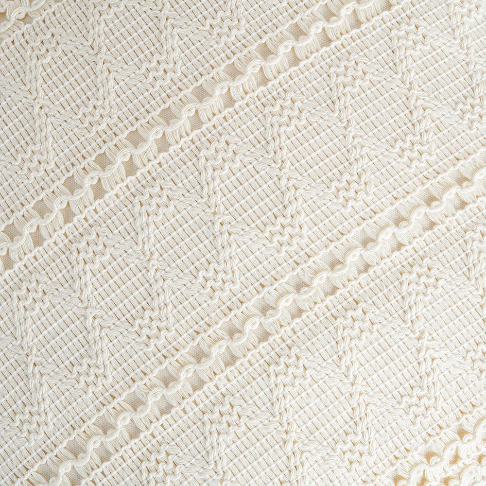 Boho Cream Lumbar Pillow Cover - огляд і ціна Home Decor Modern Organic