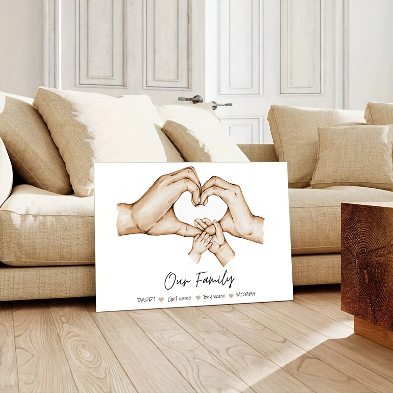 Personalized Custom Family Han - огляд і ціна Home Decor Japandi