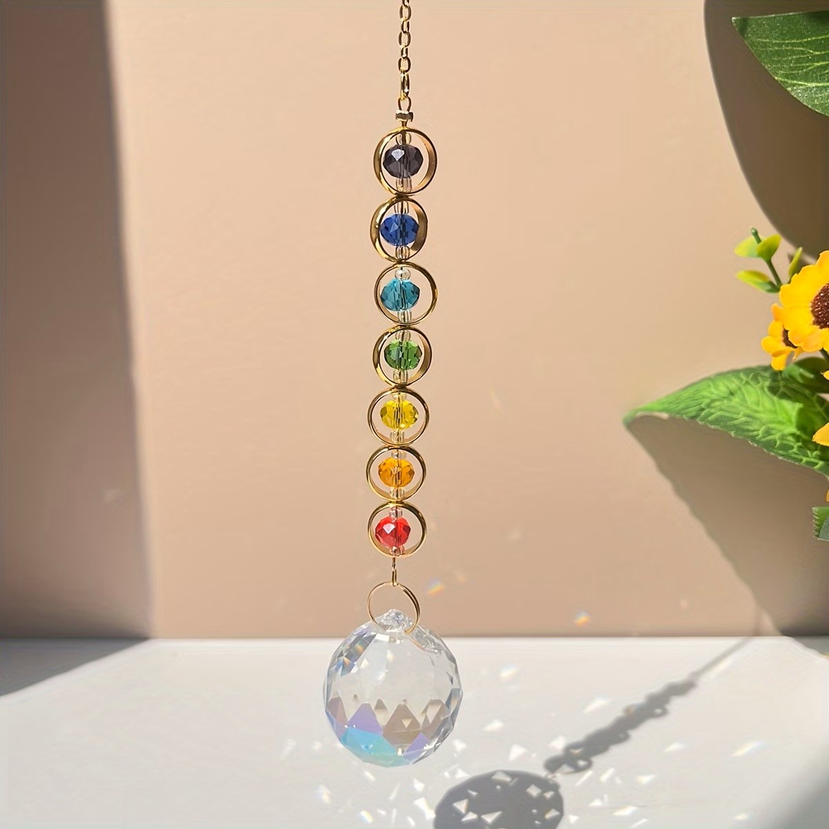 1pc Colorful Crystal Sun Catch - огляд і ціна Crystal Sun Catcher