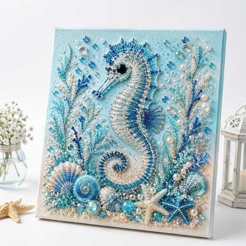 Ocean Theme Pearl Art DIY Kit  - огляд і ціна Home Decor Nautical