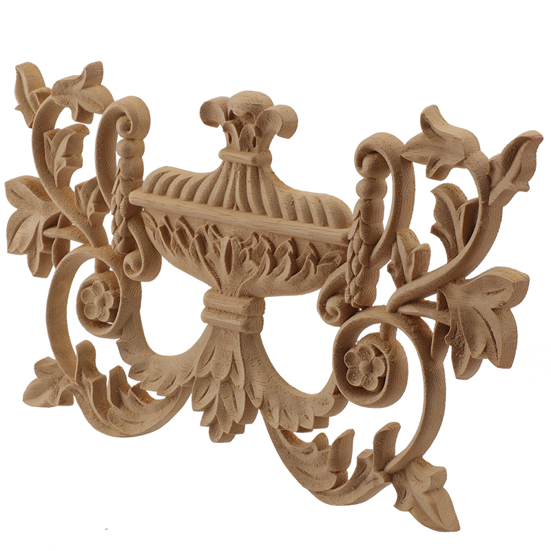Wall Wood Carved  Applique Woo - огляд і ціна Home Decor Wall Molding