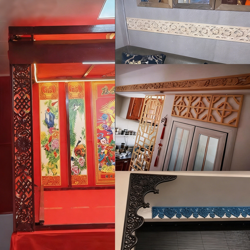 Decorative Wood Furniture Mold - огляд і ціна Home Decor Wall Molding