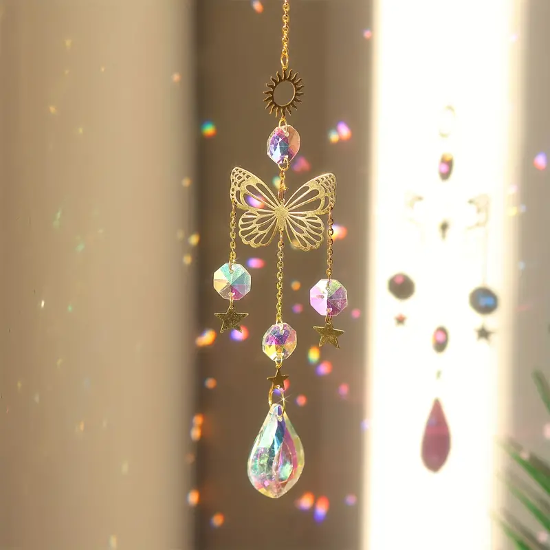 1 PC Butterfly Crystal Sun Cat - огляд і ціна Crystal Sun Catcher