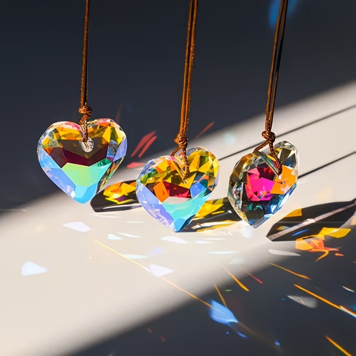 1pc 30mm Heart Suncatcher Pend - огляд і ціна Crystal Sun Catcher