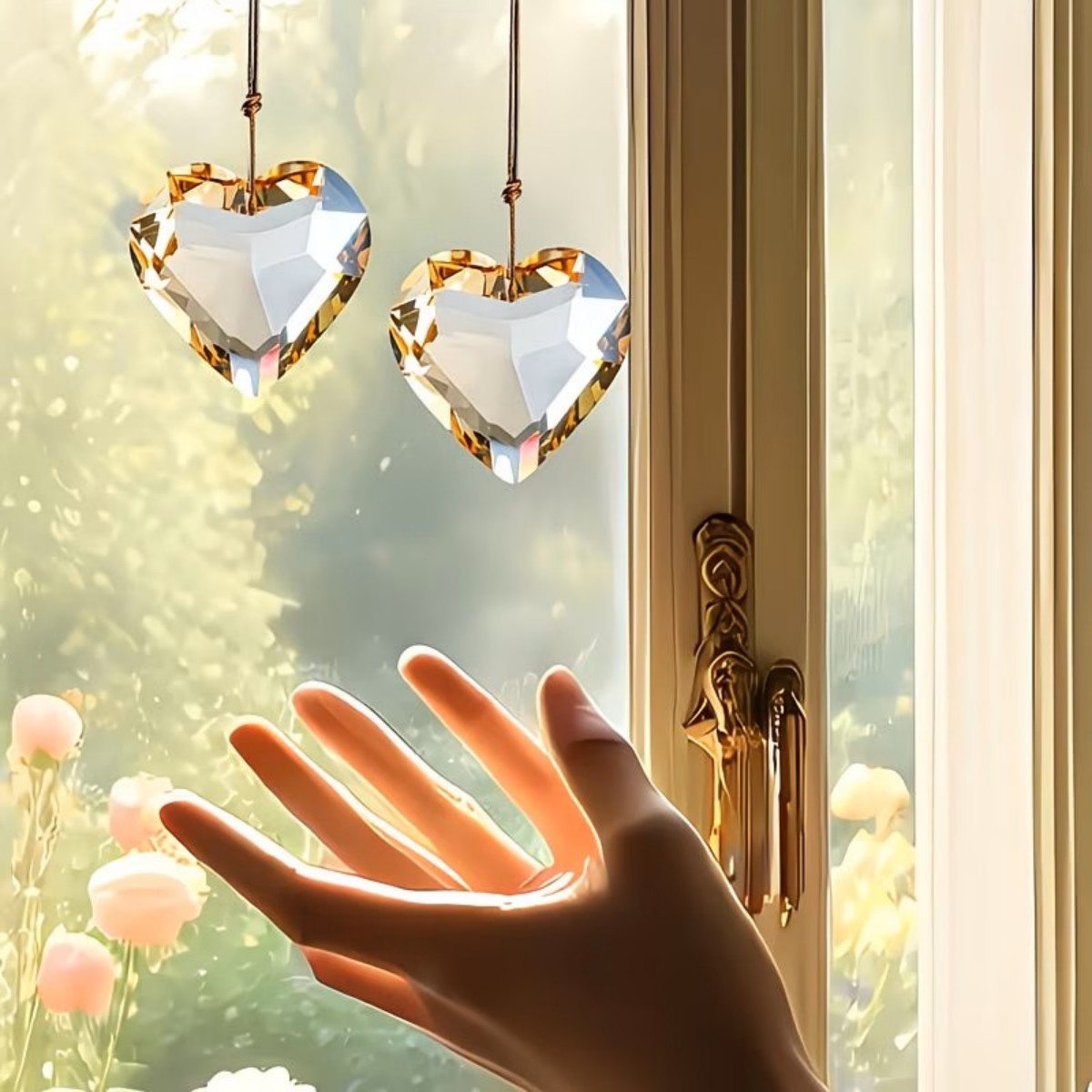 1pc 30mm Heart Suncatcher Pend - огляд і ціна Crystal Sun Catcher