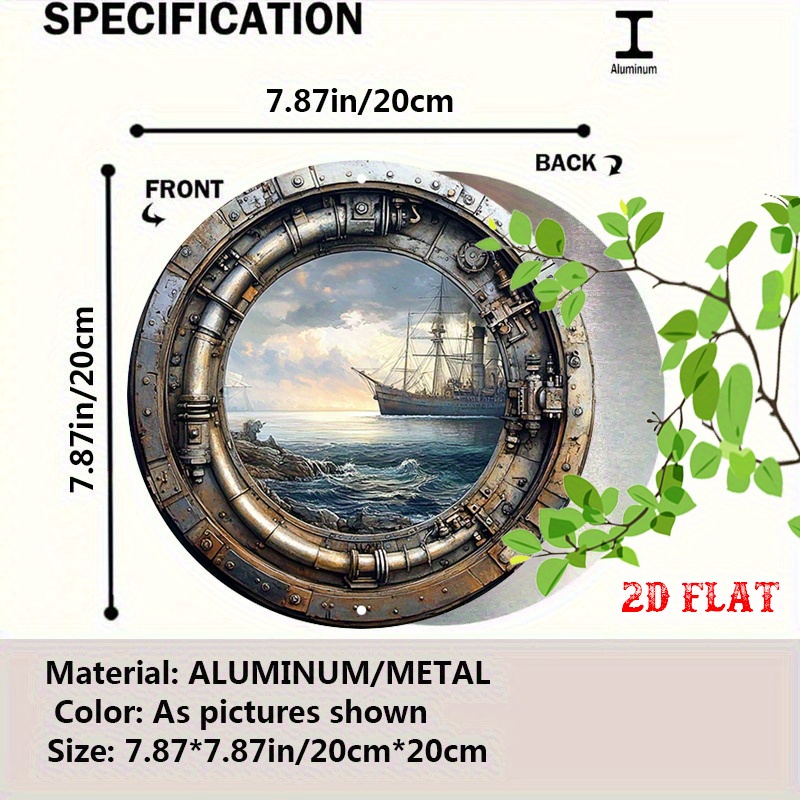 [2D Flat] Vintage Nautical Met - огляд і ціна Home Decor Nautical