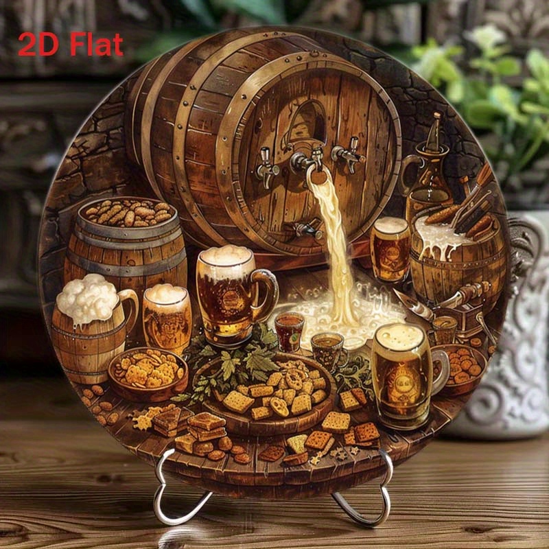 1Pc Round 2D Flat Aluminum Sig - огляд і ціна Home Decor Korea