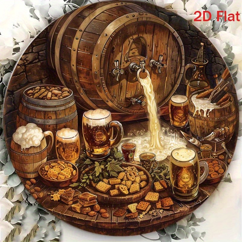 1Pc Round 2D Flat Aluminum Sig - огляд і ціна Home Decor Korea