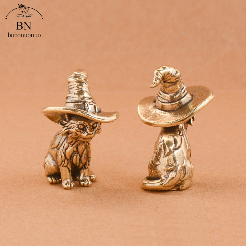 Cute Sorcerer Cat Small Statue - огляд і ціна Home Decor Korea