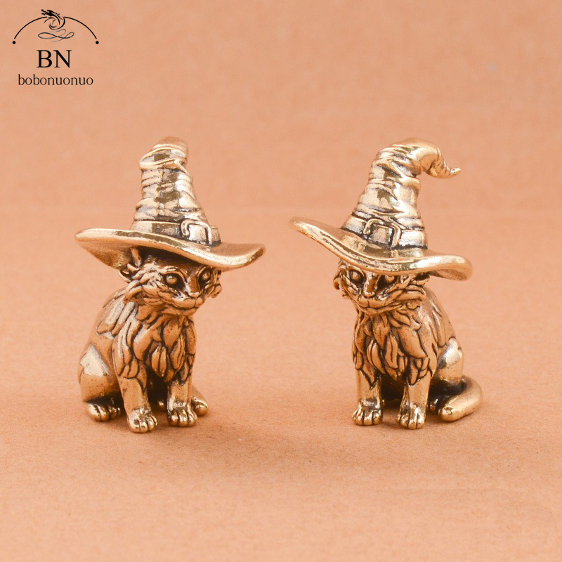 Cute Sorcerer Cat Small Statue - огляд і ціна Home Decor Korea