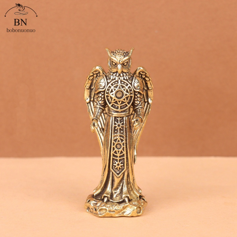 Retro Brass Owl Knight Prophet - огляд і ціна Home Decor Korea