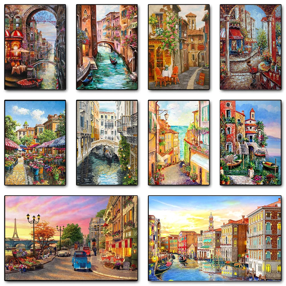 Modern Paris Street Landscape  - огляд і ціна Home Decor Japandi
