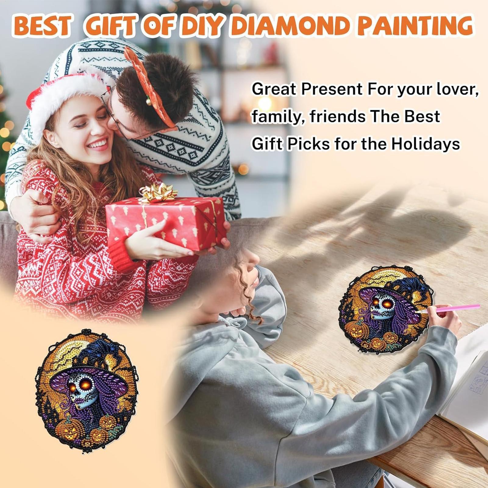 Rhinestone Painting Kit Hallow - огляд і ціна Crystal Sun Catcher