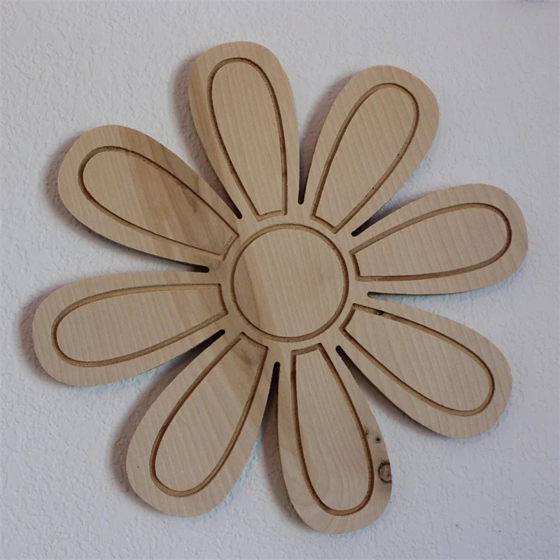 Ins Wooden Daisy Wall Flowers  - огляд і ціна Home Decor Korea