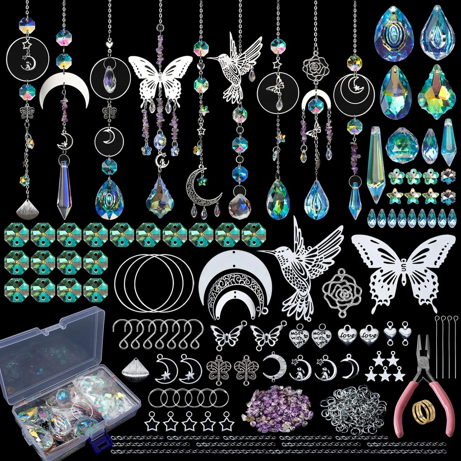 DIY 400pcs SunCatchers Making  - огляд і ціна Crystal Sun Catcher