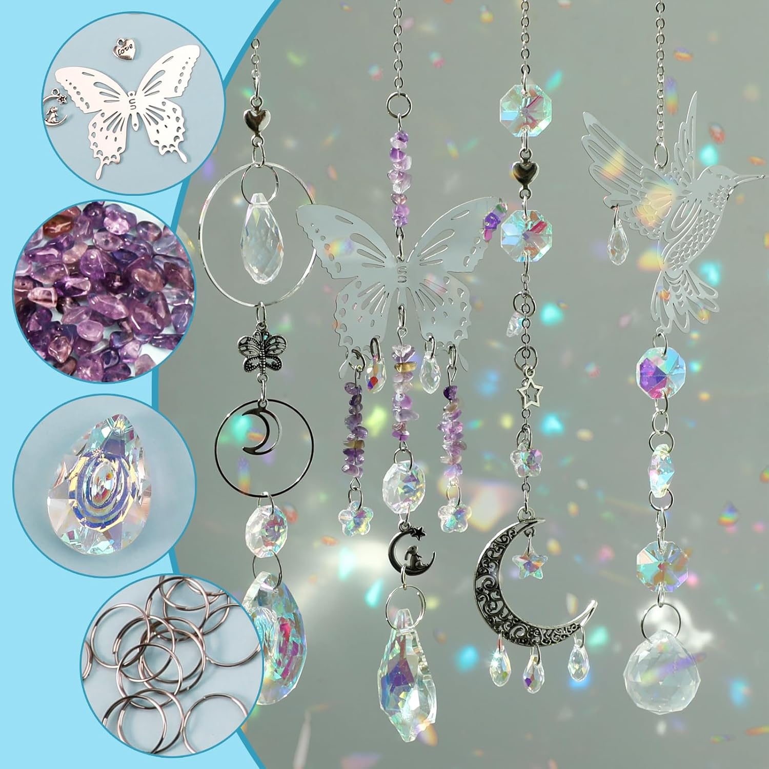 DIY 400pcs SunCatchers Making  - огляд і ціна Crystal Sun Catcher