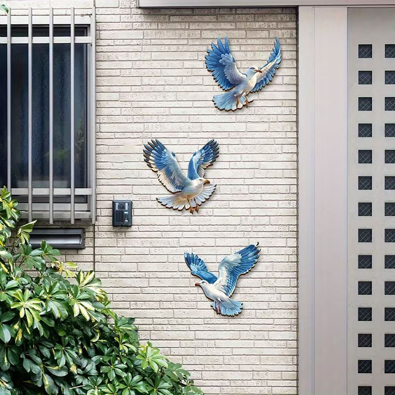 3 Pcs Wooden Seagull Wall Deco - огляд і ціна Home Decor Nautical