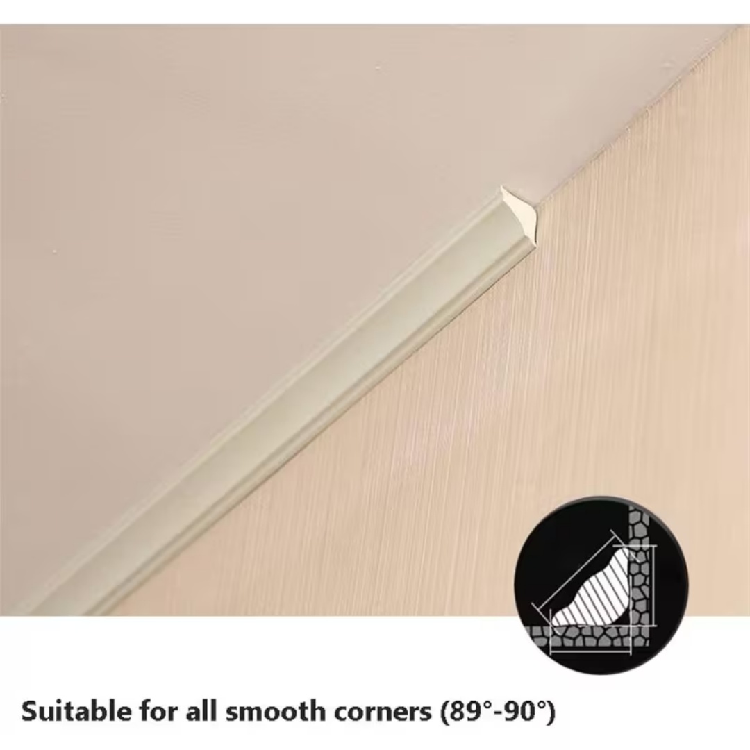 1pc Self-Adhesive TPE Material - огляд і ціна Home Decor Wall Molding