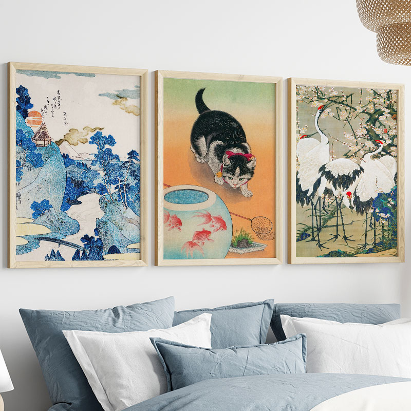 Japanese Katsushika Hokusai Ca - огляд і ціна Home Decor Japandi