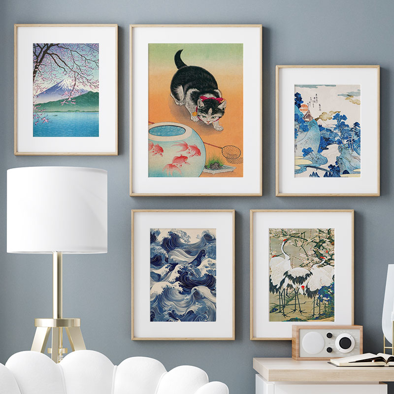 Japanese Katsushika Hokusai Ca - огляд і ціна Home Decor Japandi