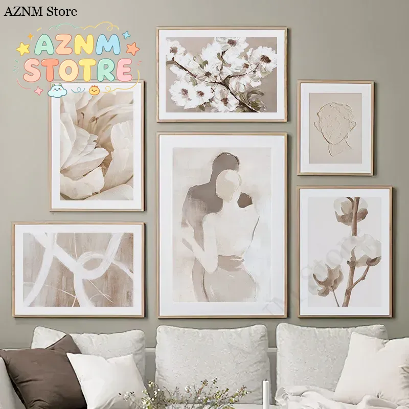 Beige Peach Blossom Swan Lover - огляд і ціна Home Decor Japandi