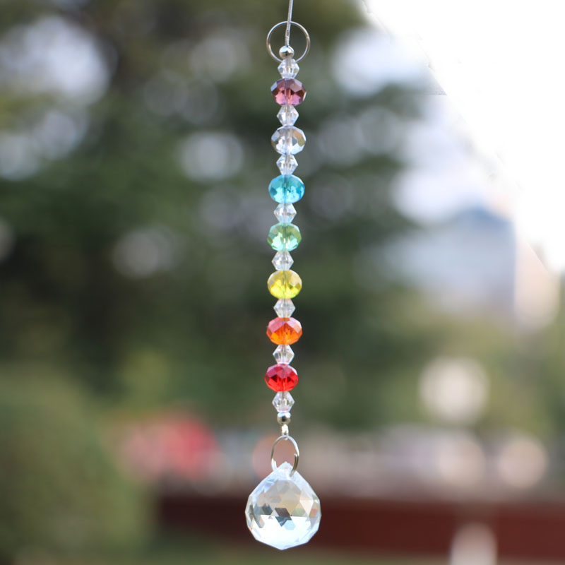 1PCS 20mm Crystal Ball Prism C - огляд і ціна Crystal Sun Catcher