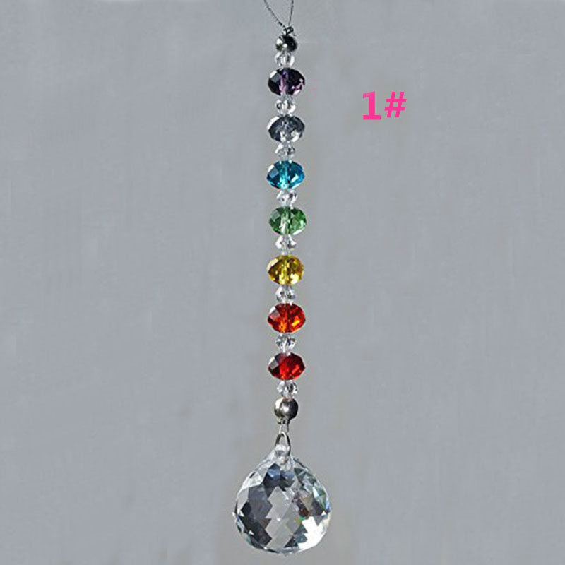 1PCS 20mm Crystal Ball Prism C - огляд і ціна Crystal Sun Catcher