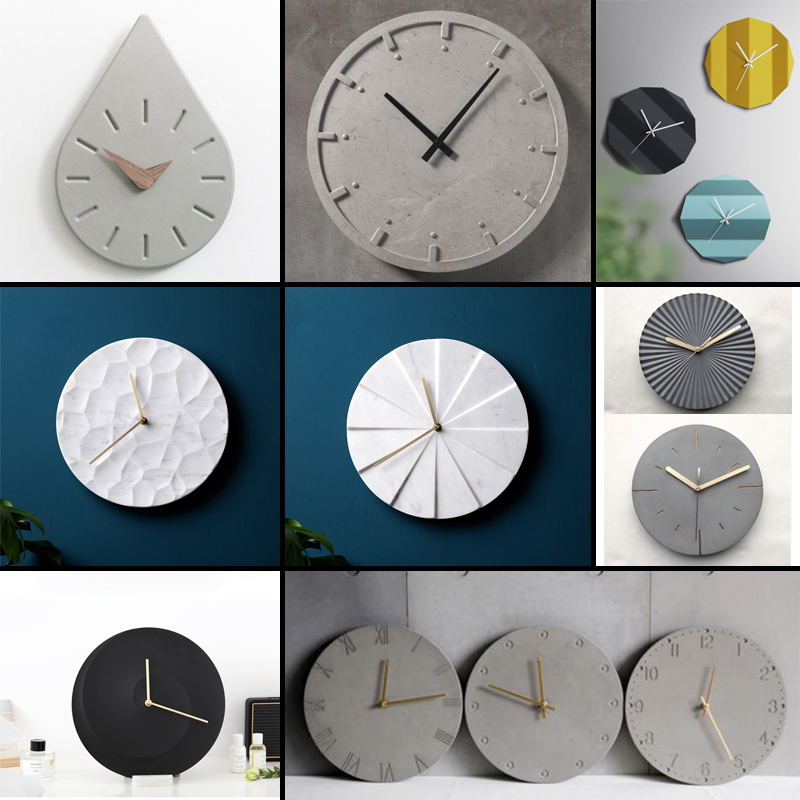 Circular concrete wall clock s - огляд і ціна Home Decor Wall Molding