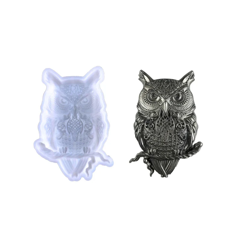 Creative Owl Ornaments Epoxy R - огляд і ціна Home Decor Wall Molding