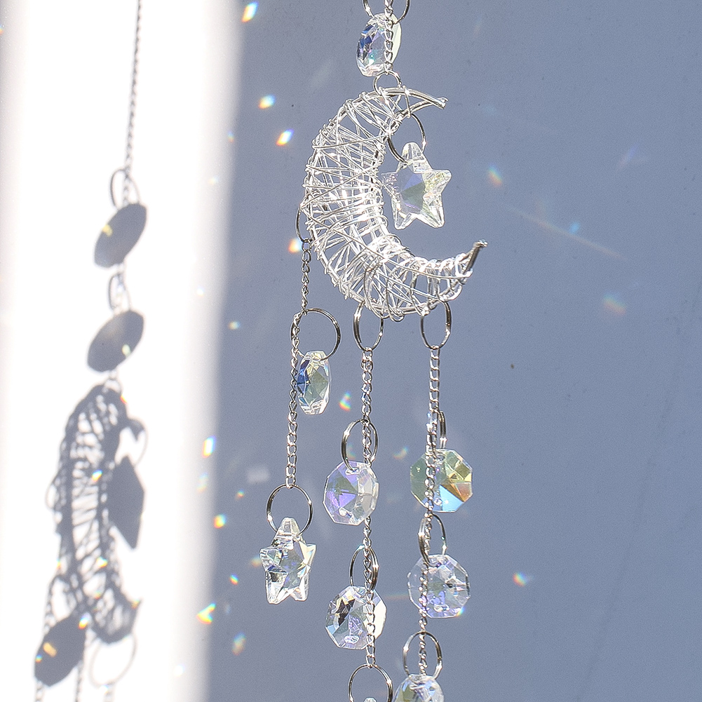 Moon Hanging Crystals Suncatch - огляд і ціна Crystal Sun Catcher